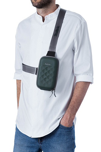 Дорожная сумочка Rollink Mini Bag Go 19,5x12x6 см, темно-зеленая
