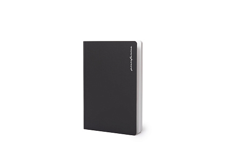 Тетрадь Pininfarina Stone Paper черная 14х21см каменная бумага, 64 листа, без линовки