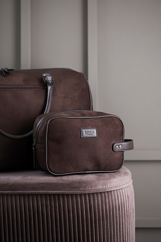 Косметичка VINGA Hunton коричневая