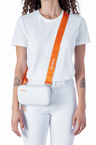 Дорожная сумочка Rollink Mini Bag Tour 21x12x6 см, белая
