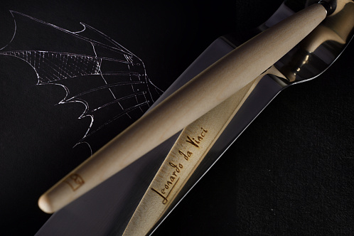 Шариковая ручка Pininfarina Piuma LEONARDO PEAR WOOD