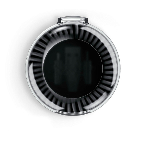 Кабель спиральный в футляре VONMAHLEN Allroundo eco с быстрой зарядкой, 90 см, черный